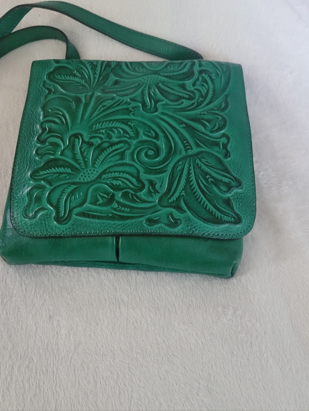 Patricia Nash Soft Green Crossbody